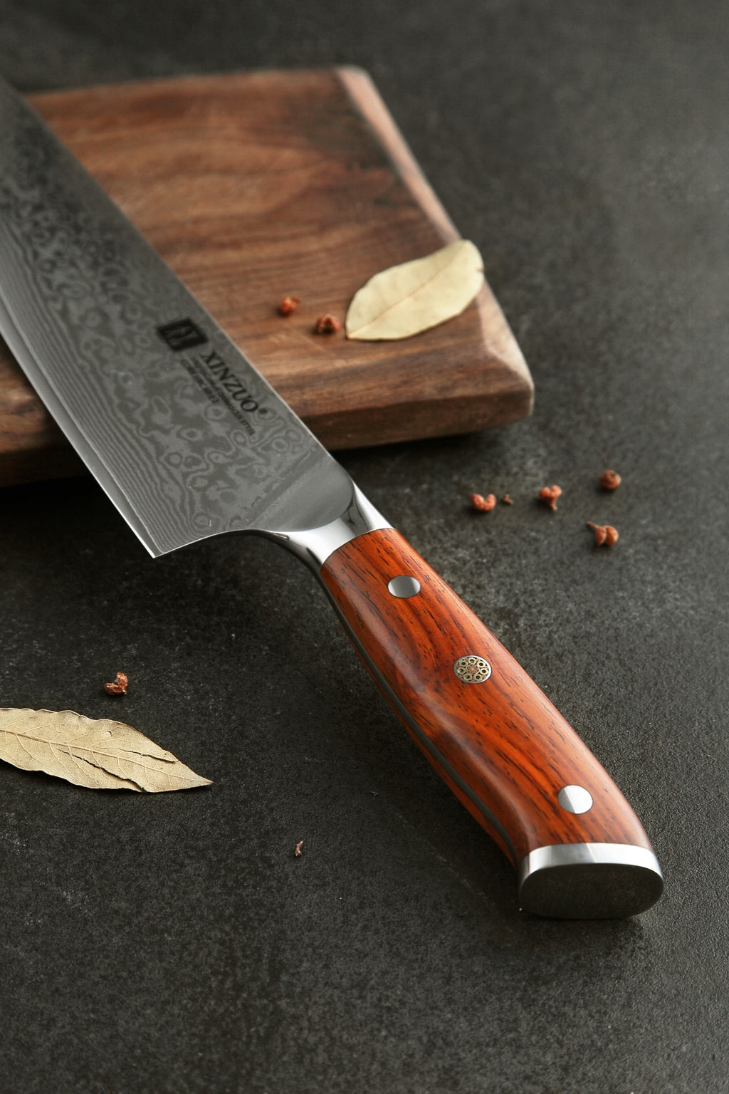 Cuchillo Chef 20 cm Yu Damasco