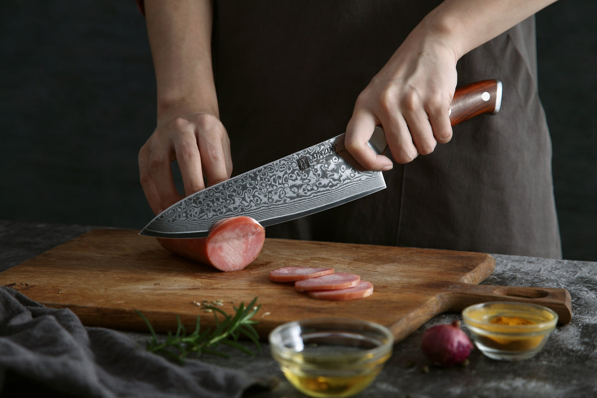 Cuchillo Chef 20 cm Yu Damasco