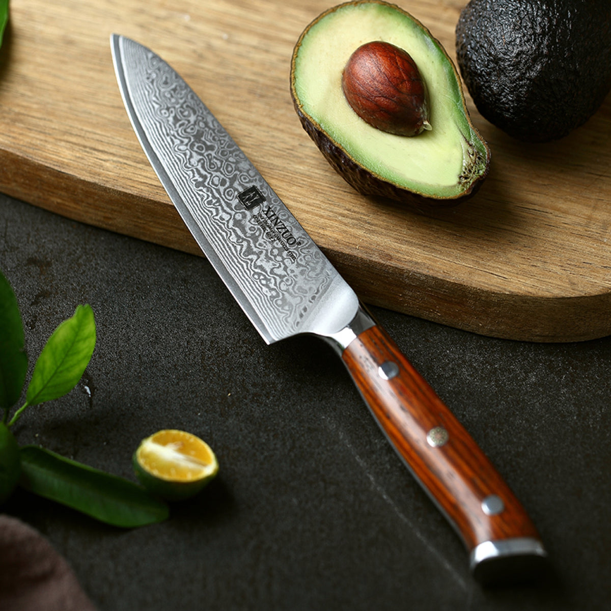 Cuchillo Utilitario 13 cm · Yu Damasco