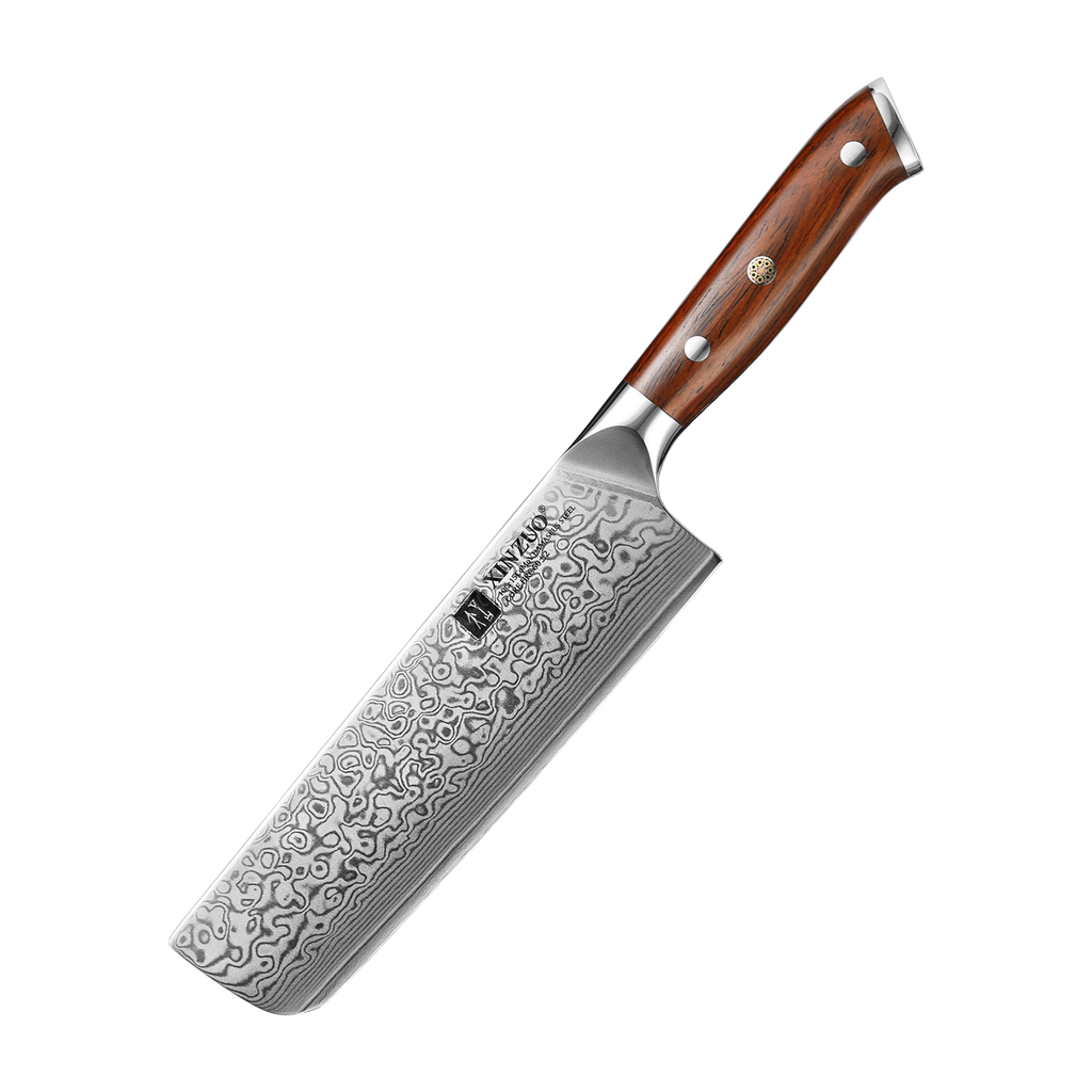 Cuchillo Nakiri 18,5 cm · Yu Damasco