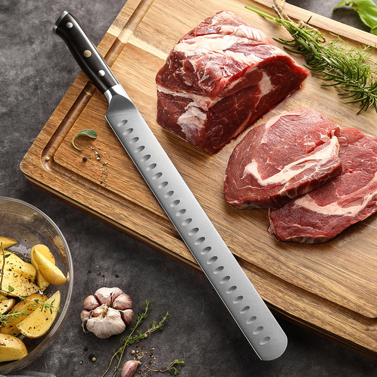 Cuchillo para Trinchar 30 cm · Yu Acero Alemán