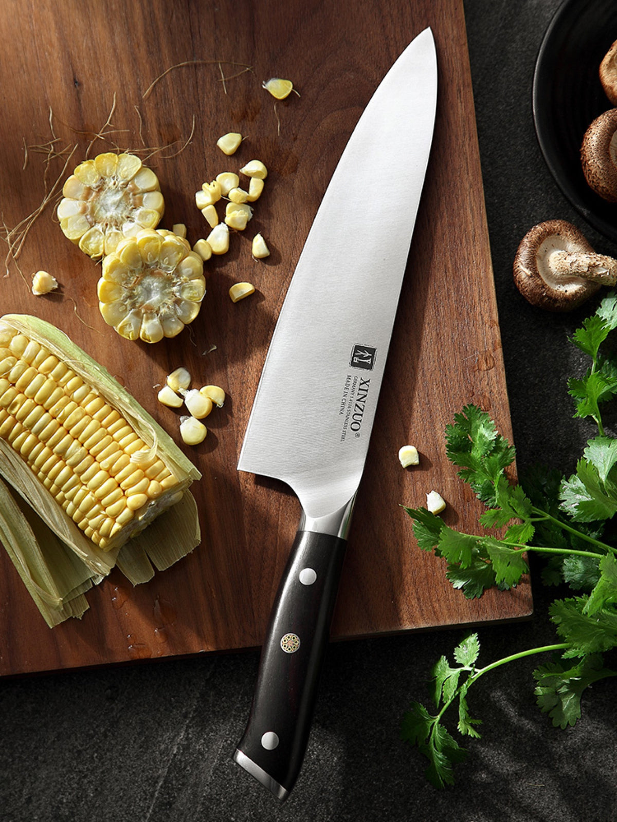 Cuchillo Chef 20 cm · Yu Acero Alemán