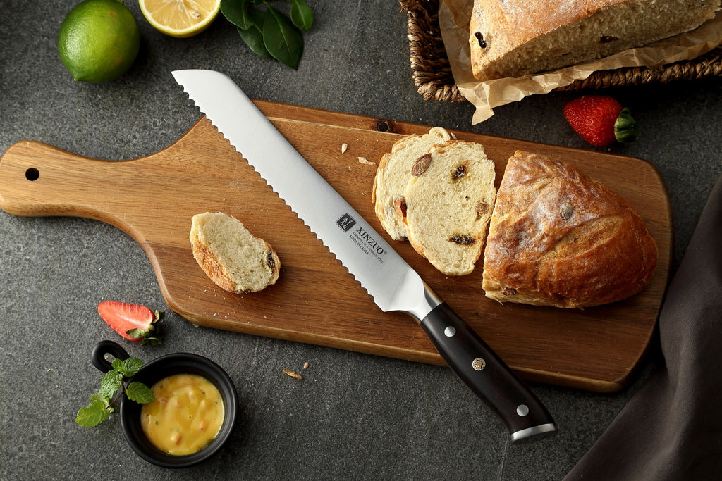 Cuchillo de Pan 23 cm · Yu Acero Alemán