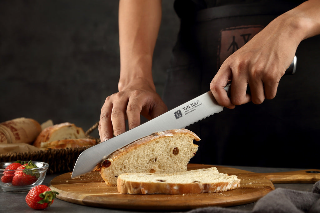 Cuchillo de Pan 23 cm · Yu Acero Alemán