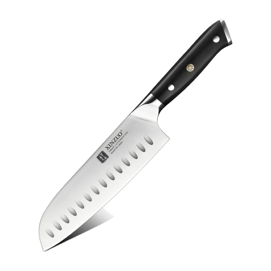 Cuchillo Santoku 18 cm · Yu Acero Alemán