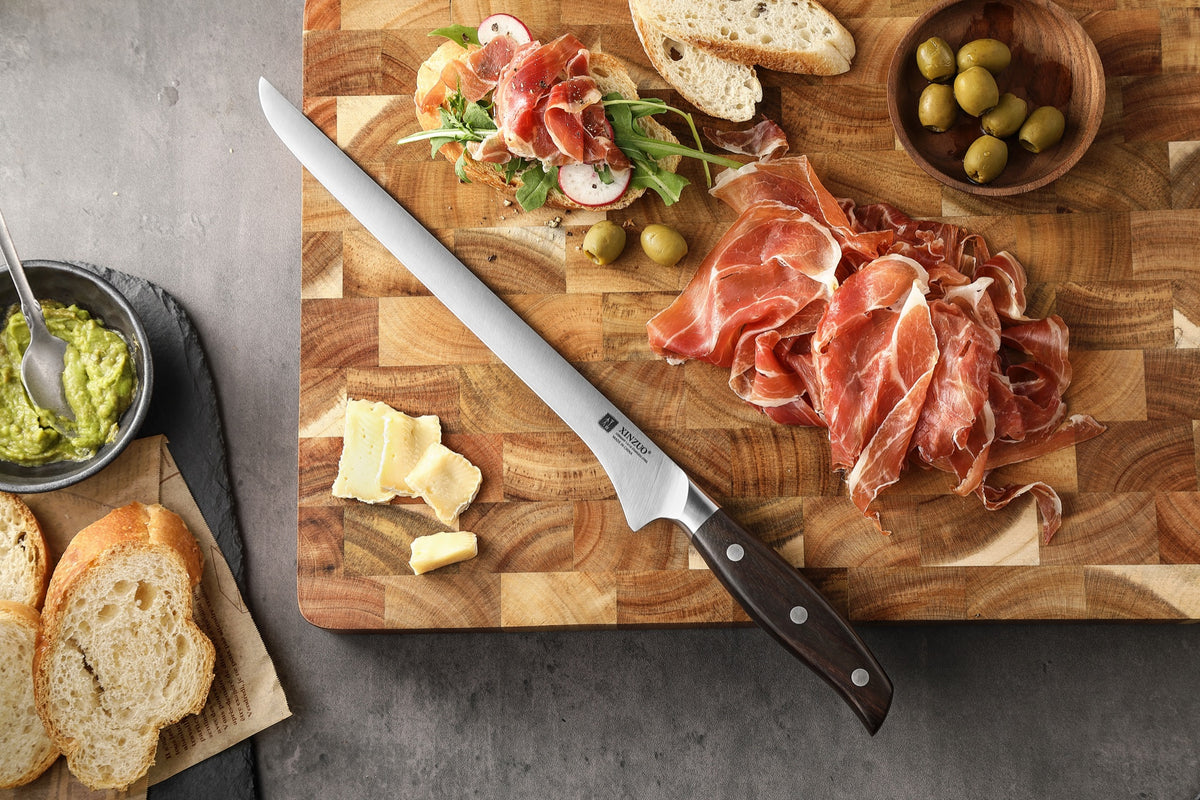 Cuchillo para Jamón 25 cm · Zhi Acero Alemán