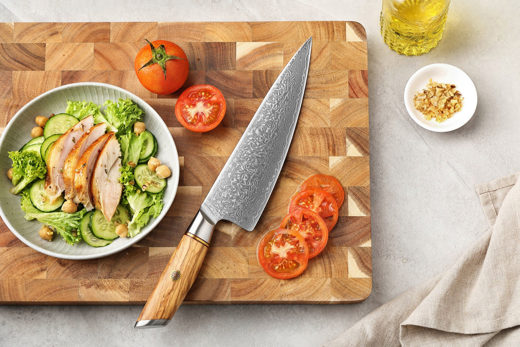 Cuchillo Chef 21,5 cm · Lan Damasco