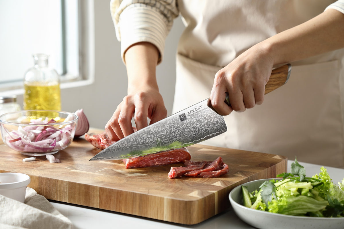 Cuchillo Chef 21,5 cm · Lan Damasco