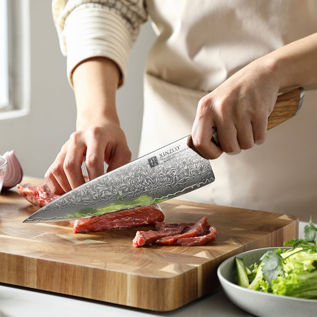 Cuchillo Chef 21,5 cm · Lan Damasco