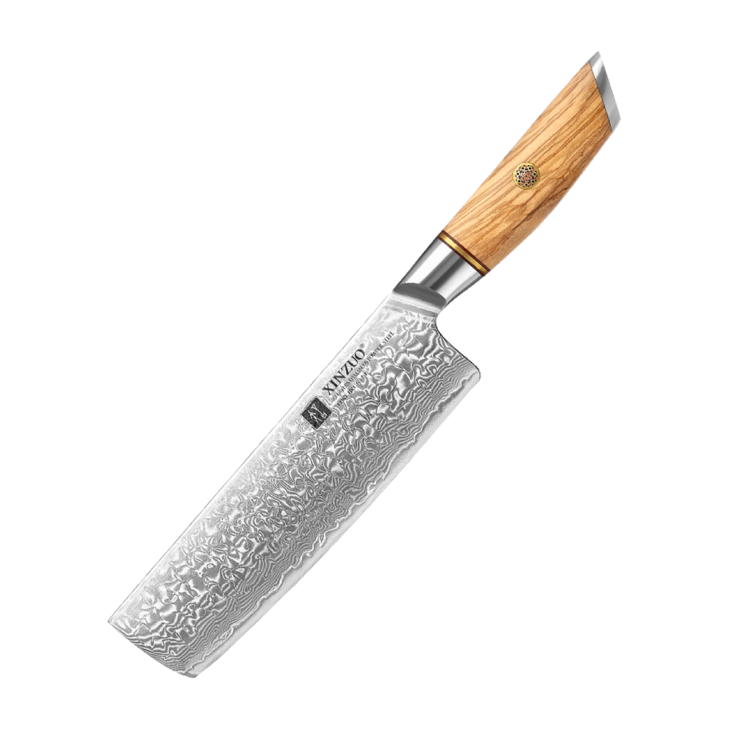 Cuchillo Nakiri 18 cm · Lan Damasco