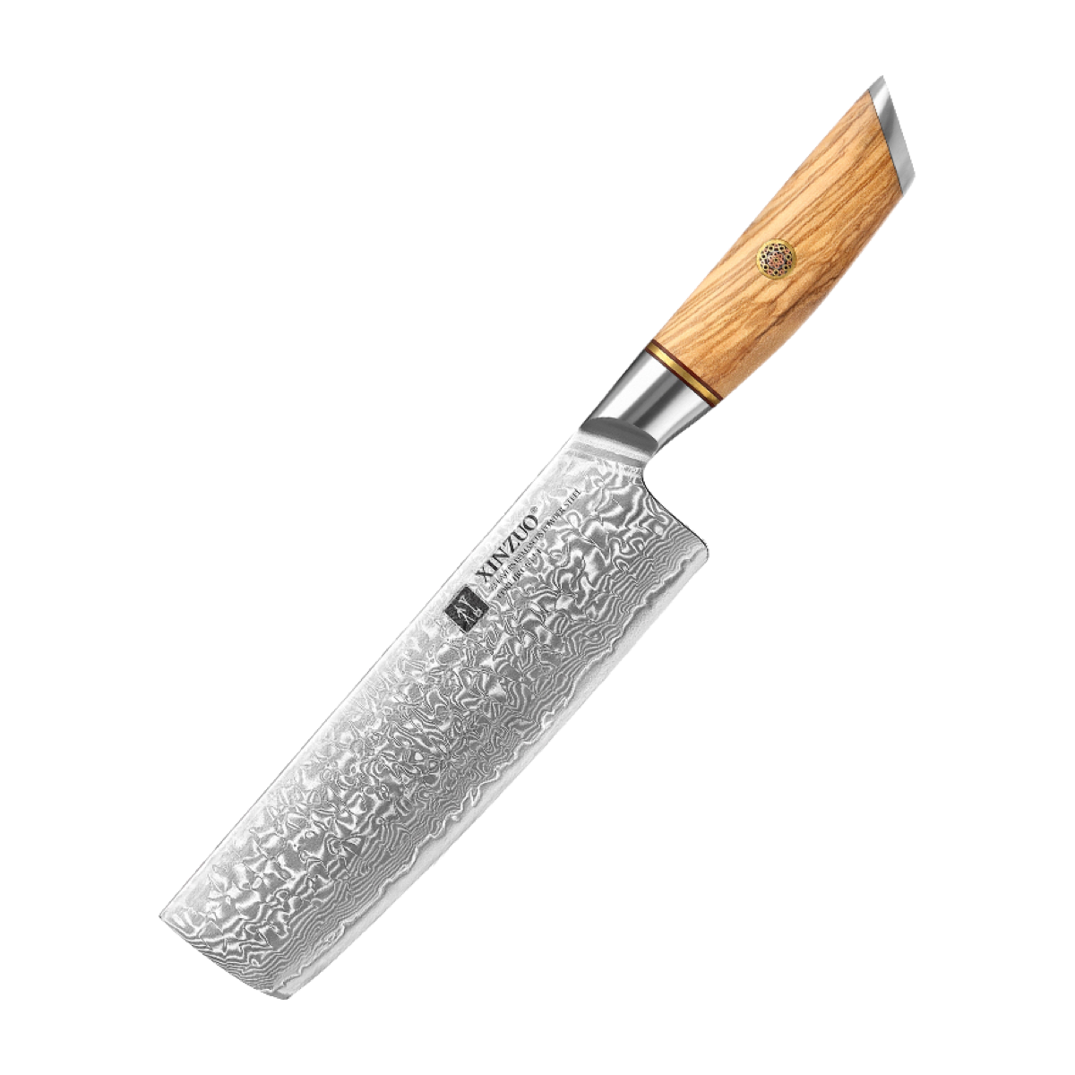 Cuchillo Nakiri 18 cm · Lan Damasco