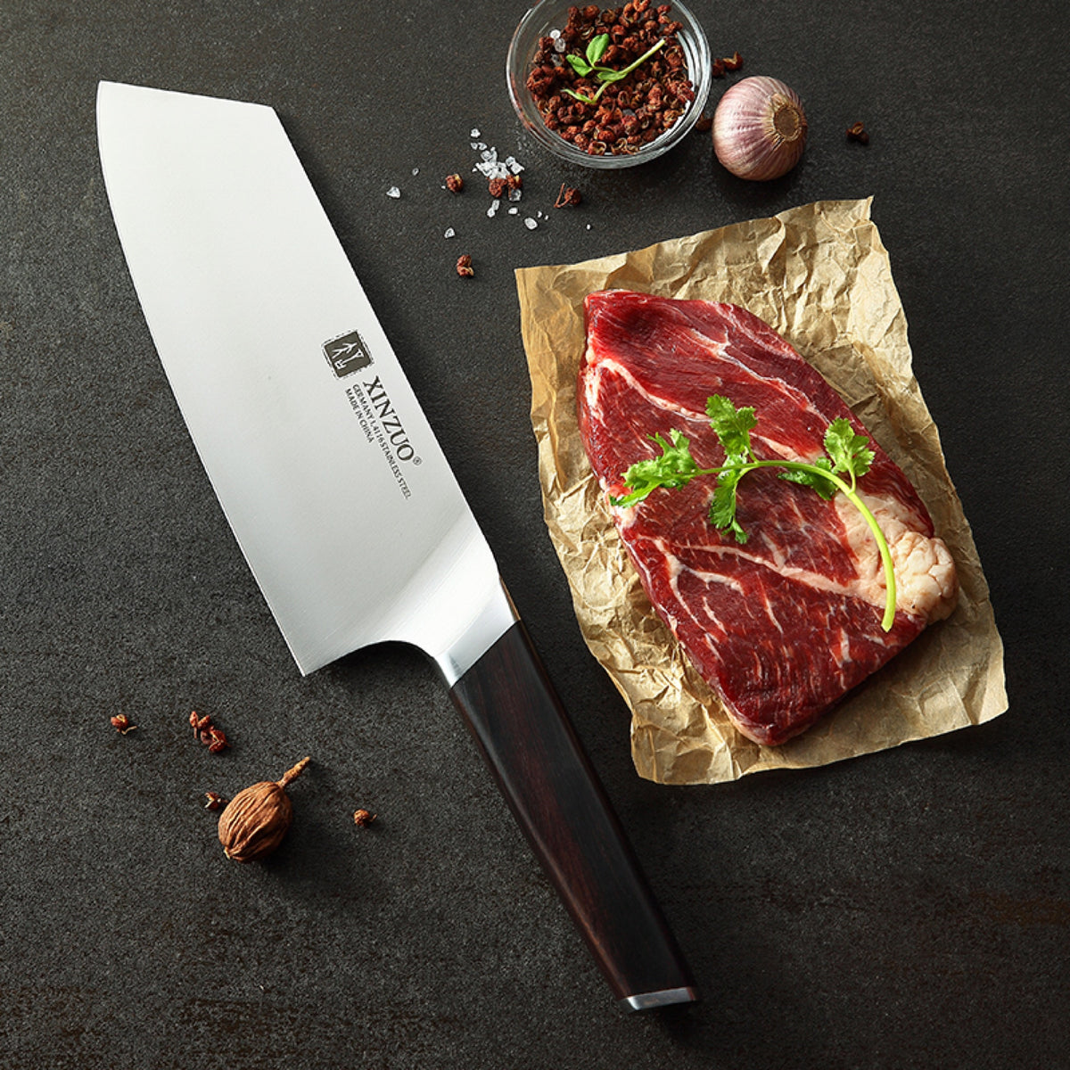 Cuchillo Nakiri 20 cm · Rui Acero Alemán