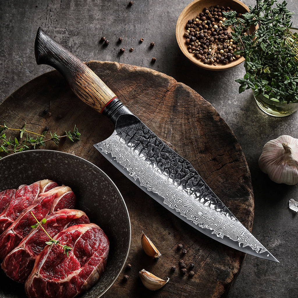 Cuchillo Chef 21,5 cm · Mo Damasco