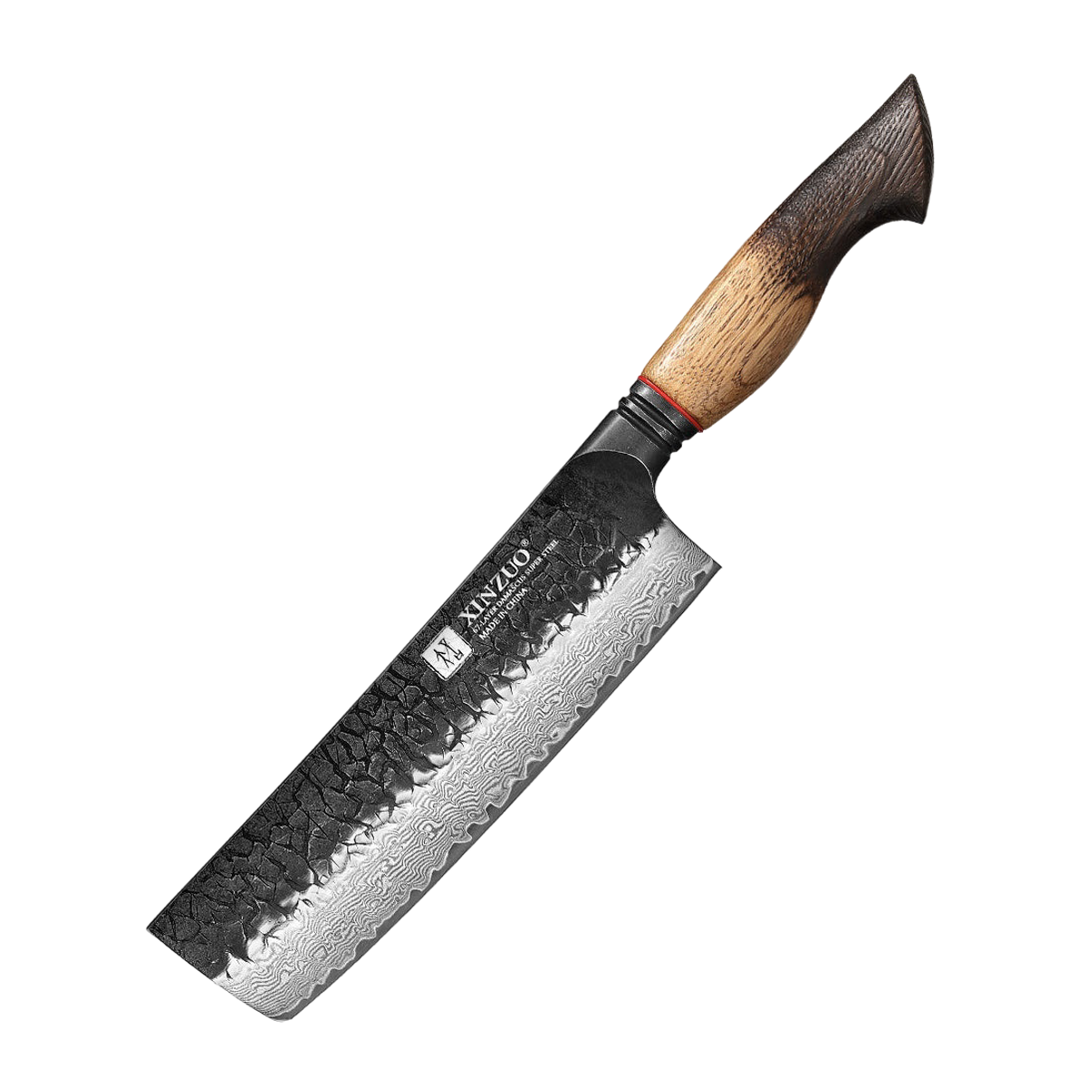 Cuchillo Nakiri 17 cm · Mo Damasco